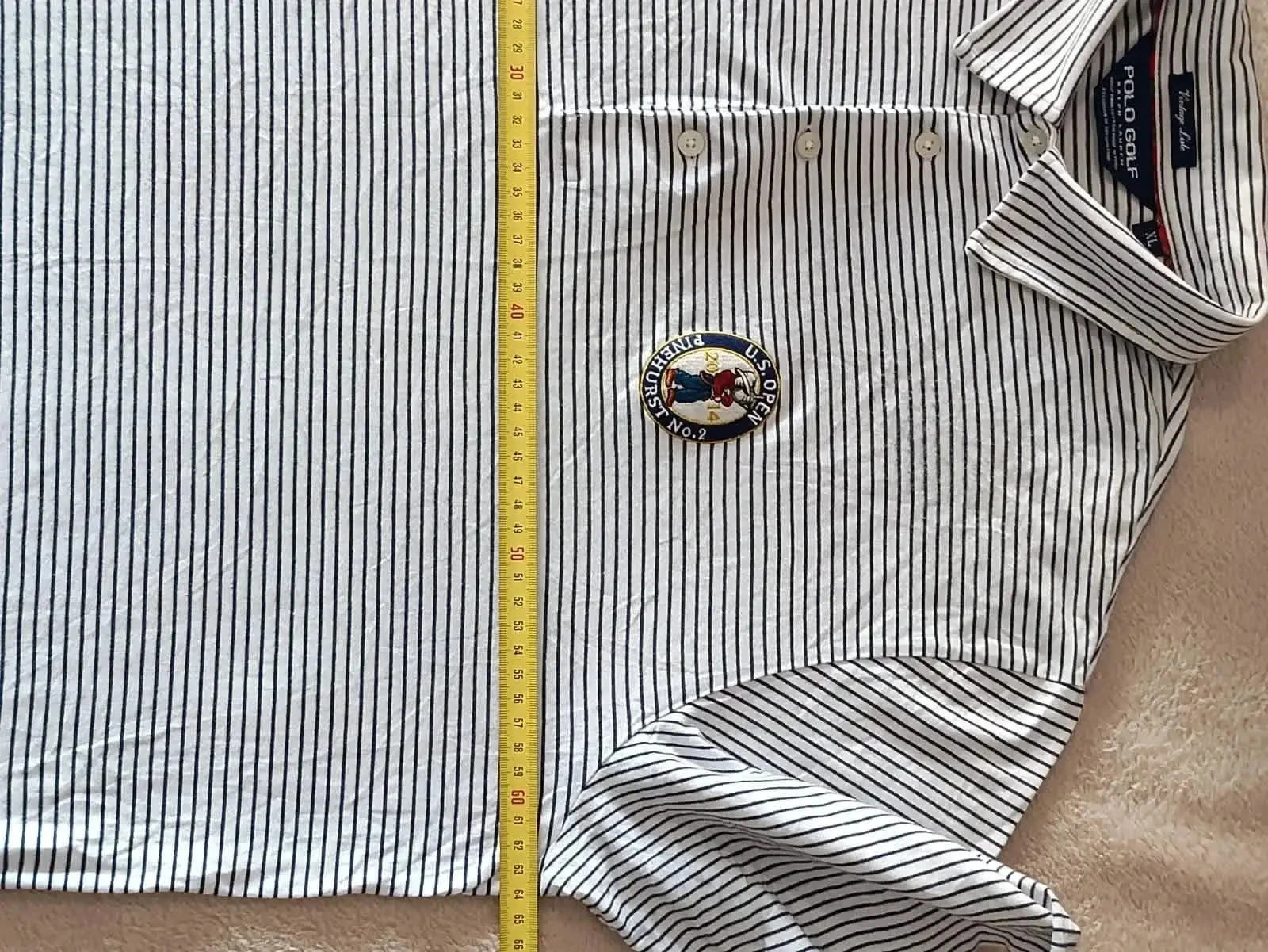 Ralph Lauren U.S. Open Vintage Lisle Golf Polo Size XL – photo 20